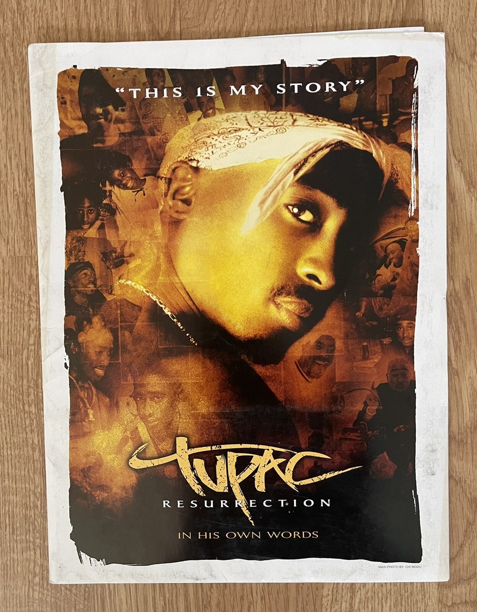 TUPAC RESURRECTION “IN HIS OWN WORDS”MOVIE PRESS KIT 2003 RARE