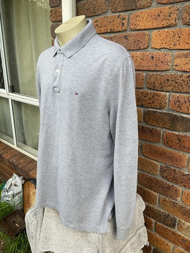 Tommy Hilfiger Mens Long Sleeve Polo Shirt** Sz: L-XL - Picture 7 of 10