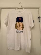 2019 New York Mets Noah Syndergaard Start 8-Bit SGA Stadium Giveaway Large Shirt