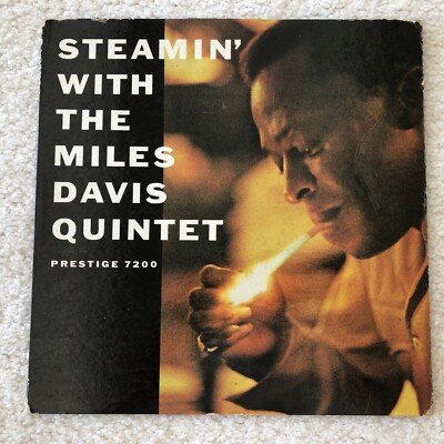 Miles Davis - STEAMIN With The Miles Davis Quintet     PRESTIGE  7200 / RVG