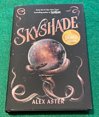 Skyshade by Alex Aster SIGNED Book #3 Lightlark Saga 1st/1st HC DJ 2024