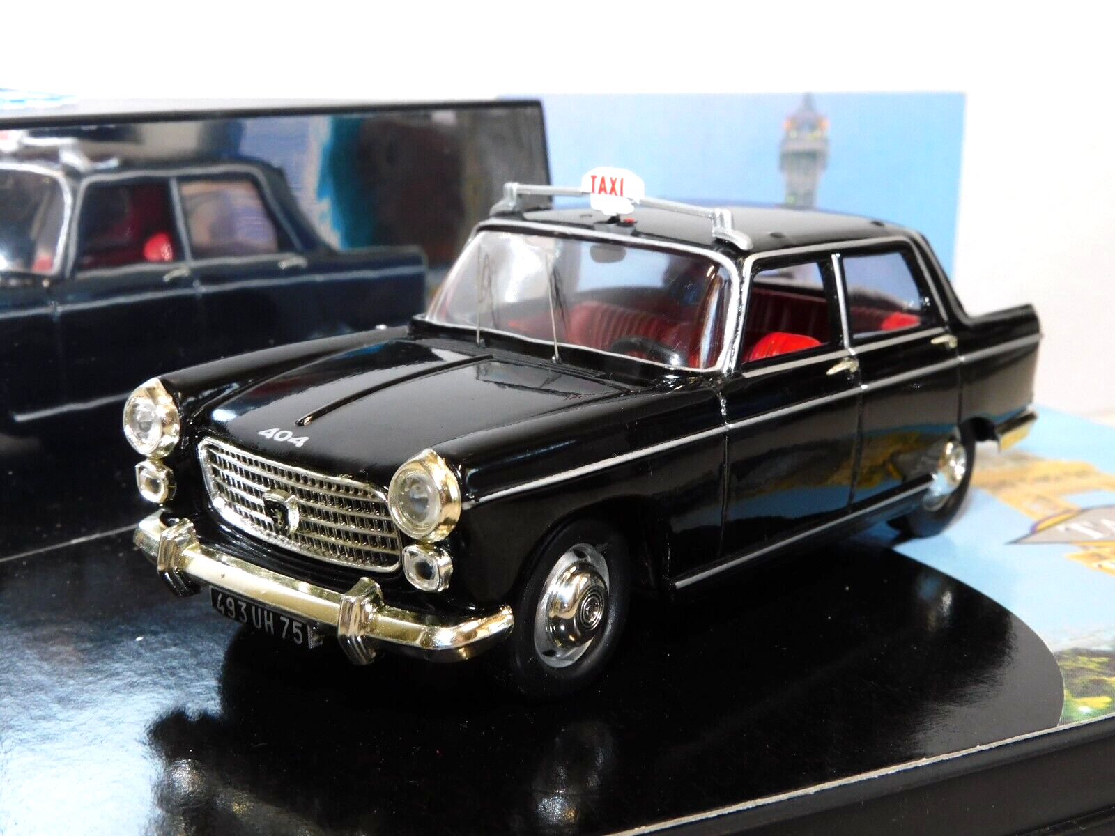 CITY PEUGEOT 404 TAXI PARISIEN 1/43 CT012B VITESSE