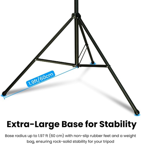 Update T4 XbotGo Tripod 13 Ft Sports Soccer Basketball Games Quick-Release 1/4” - Picture 4 of 10