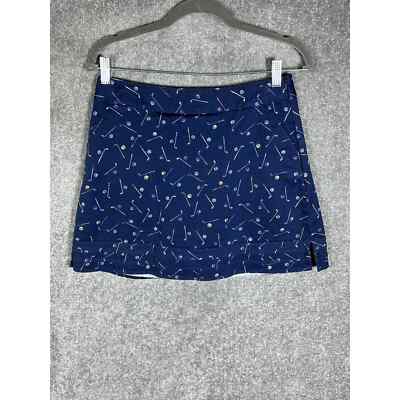 Lady Hagen Golf Skort Womens Size Stretch Golfing Navy Blue