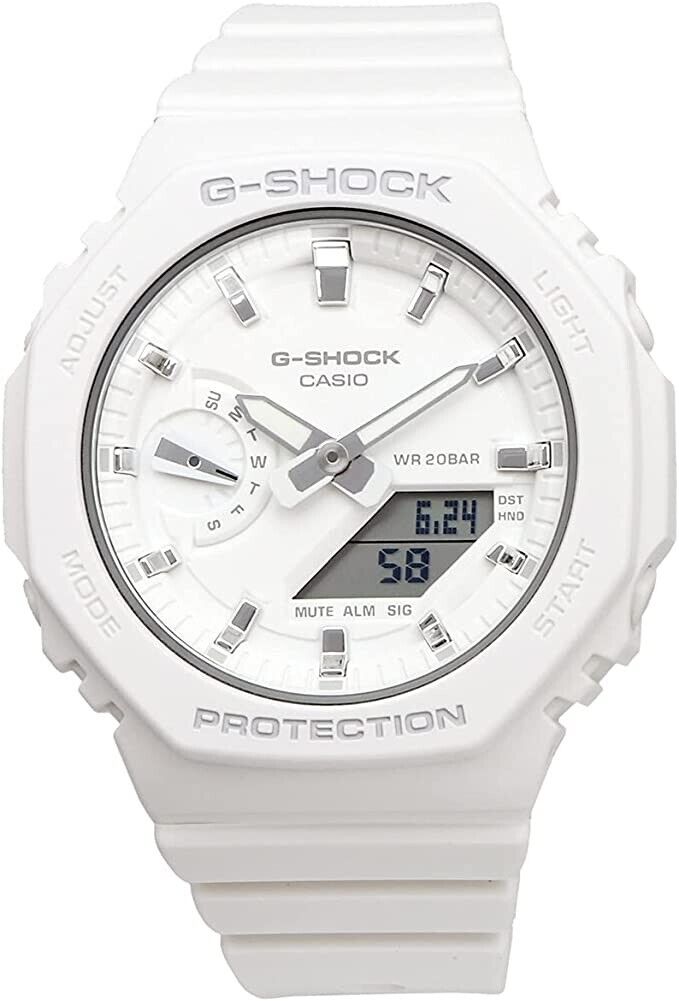 Casio G-Shock White Men's Watch - GMA-S2100-7A for sale online | eBay