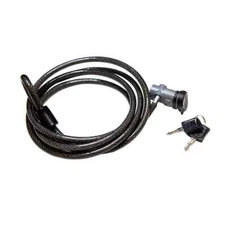 Saris 8' Locking Cable For Added Security When Transporting Your Bikes, Black