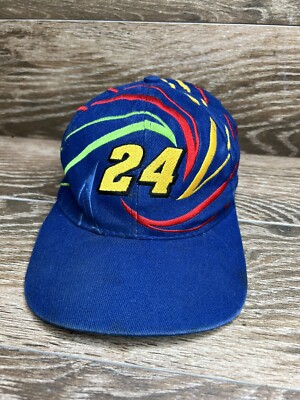 Vintage Jeff Gordon snapback Nascar Racing 24 DuPont Chase Authentics RARE