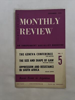 1955 September Monthly Review The Geneva Conference  (CP104)
