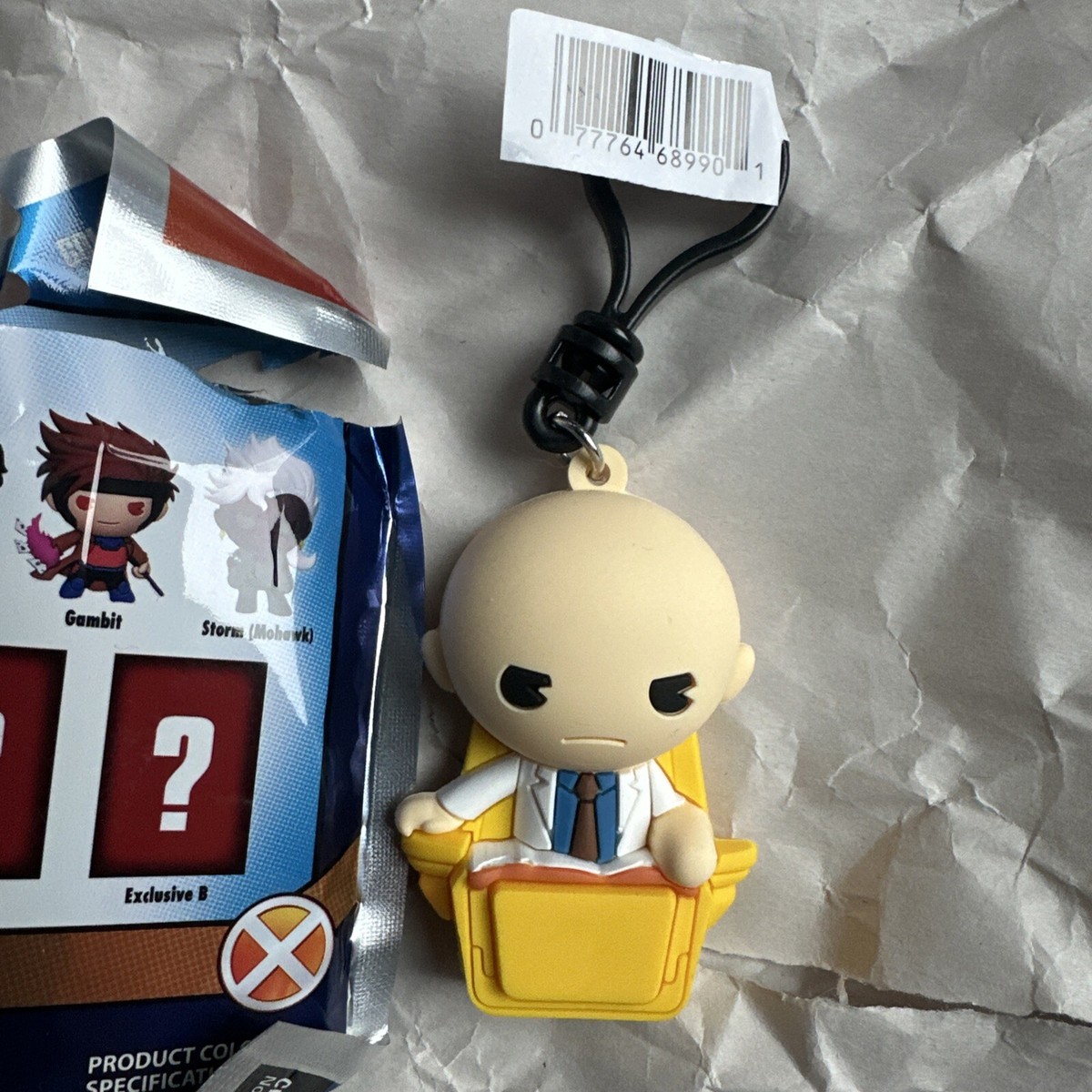 Monogram Collectable MARVEL X-MEN PROFESSOR X XAVIER Foam Bag Clip