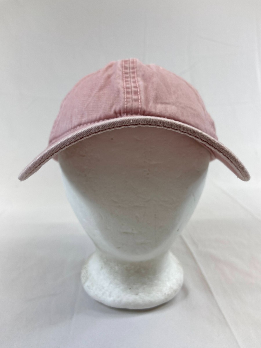 Used PINK Baseball Cap NY New York Pink Baseball Cap Strapback Hat One Size  main image 2