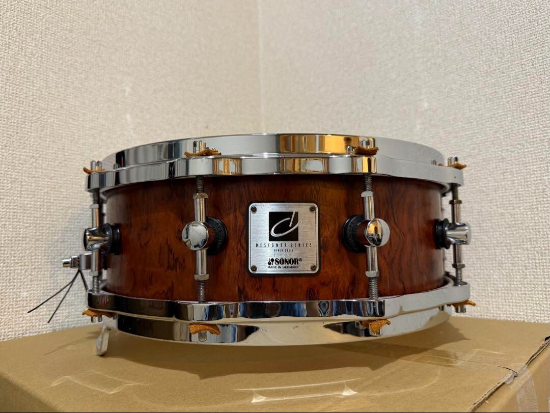 Sonor Designer Series DS-1405B Birch Snare Drum Vintage 14 Sonor Designer Series DS-1405B Birch Snare Drum Vintage 14