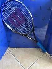Wilson Impact Titanium Volcanic Frame Technology Blue Tennis Racquet 4 1/2 Grip