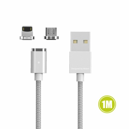 WSKEN Mini 2 Magnetic Micro Type-C Charge Cable For iPhone 12 11 Samsung Android - Picture 21 of 36