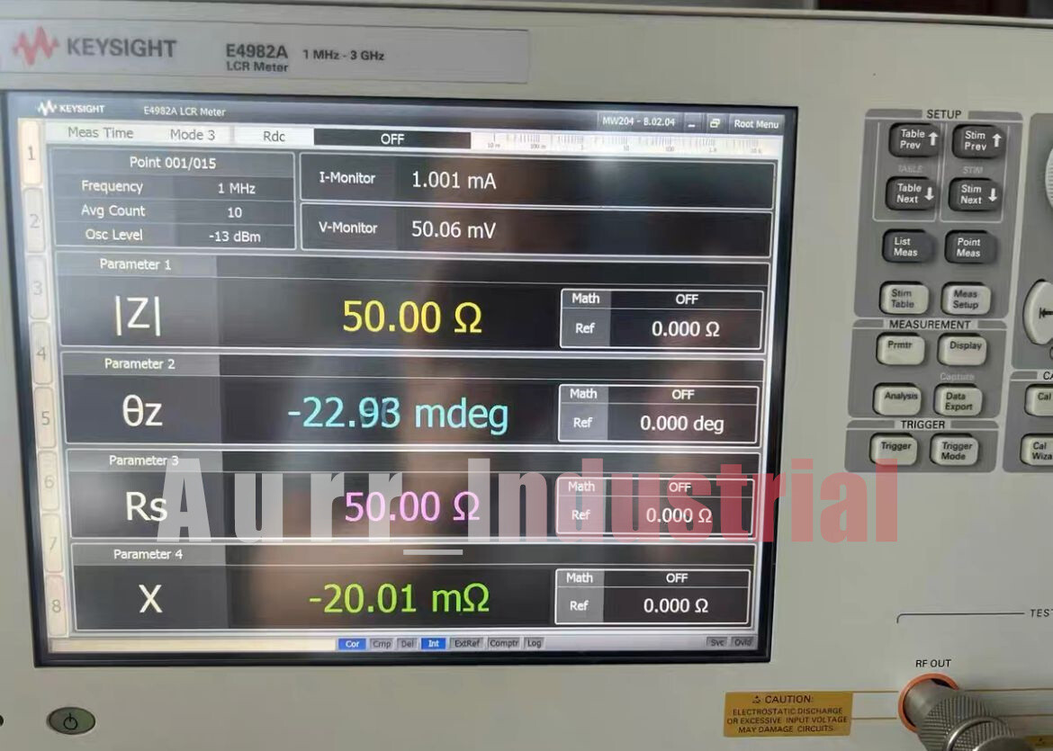 Agilent E4982A LCR Meter 1MHz to 3GHz, opt 300/ 019 Fast shippingDHL