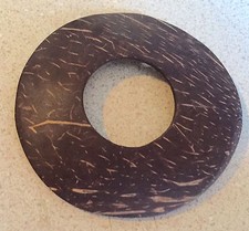 Coconut Shell Sarong Buckle/Clip - One hole