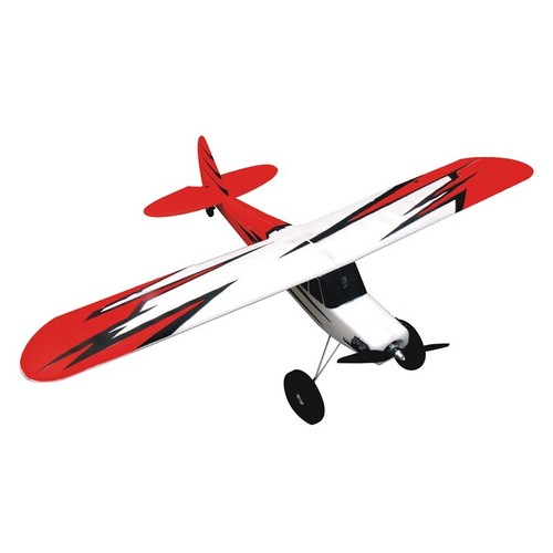 Dynam Primo RC Beginner Trainer Red STOL Bigfoot 4S 1.45m w/ Flaps - Picture 9 of 24