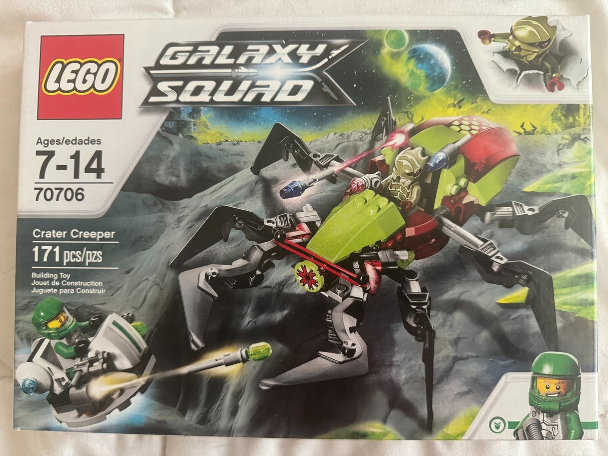 LEGO 70706 Galaxy Squad Crater Creeper Retired Brand NEW Factory