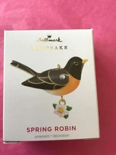 Hallmark Keepsake Ornament Miniature 2021 Spring Robin beauty of the birds mini