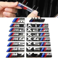 3D Car Front Grille Badge Emblem for BMW X1 X2 X3 X4 X5 X6 M1 M2 M3 M4 M5 M6 M7