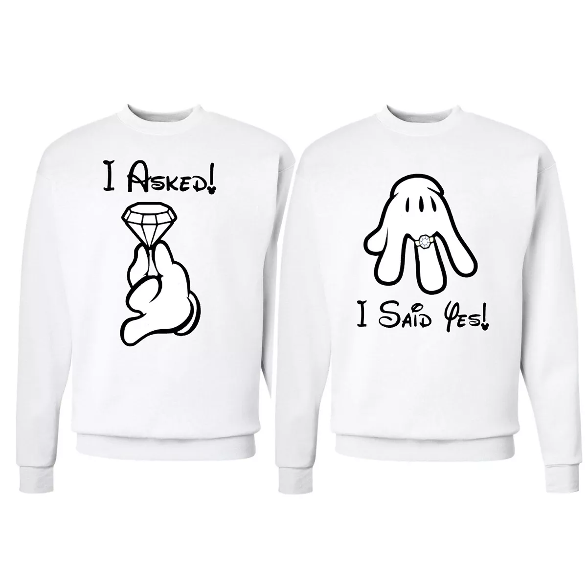 His and hotsell hers sweatshirts