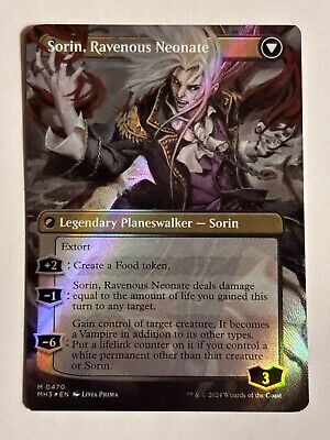 Sorin of House Markov (Borderless Textured FOIL) (MISCUT Sorin of House Markov (Borderless Textured FOIL) (MISCUT