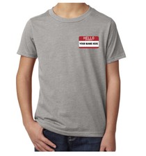 Hello My name is - Family Reunion youth T-shirts