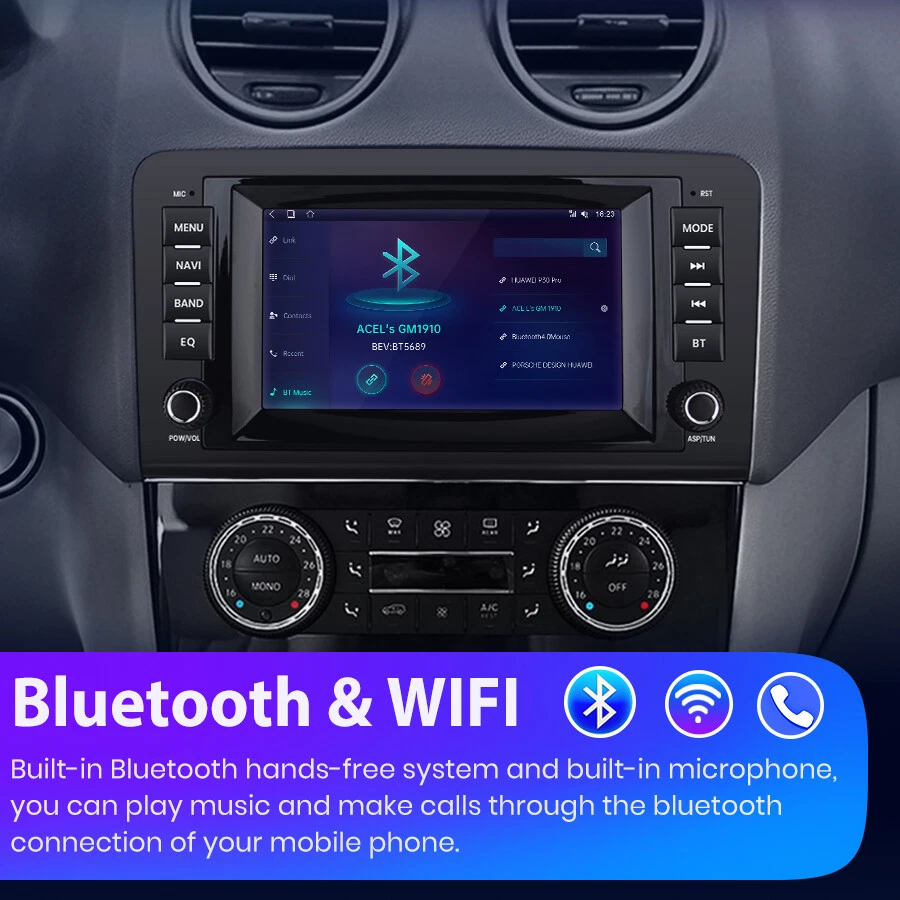 32G Android 12.0 Für Mercedes Benz ML/GL Klasse W164 X164 Autoradio GPS carplay - Bild 4 von 4