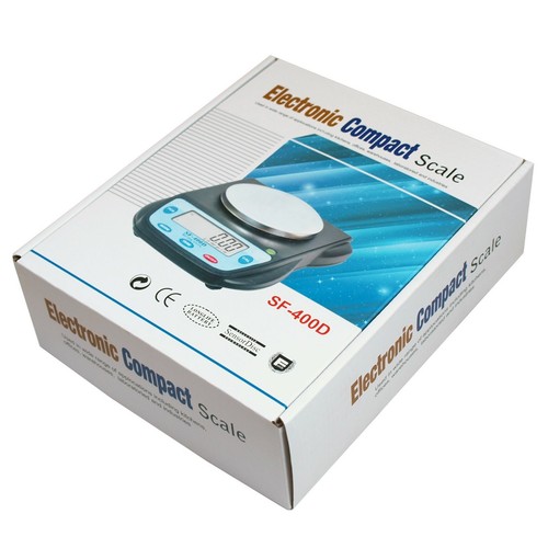 500g x 0.01g High Precision Digital Scale SF-400D2 Counting wit USB Wall Adapter - Picture 5 of 6