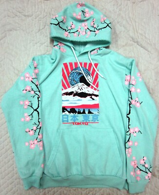 Mens Hoodie Riot Society Mount Fuji Hoodie Fuji Peace – Wituka