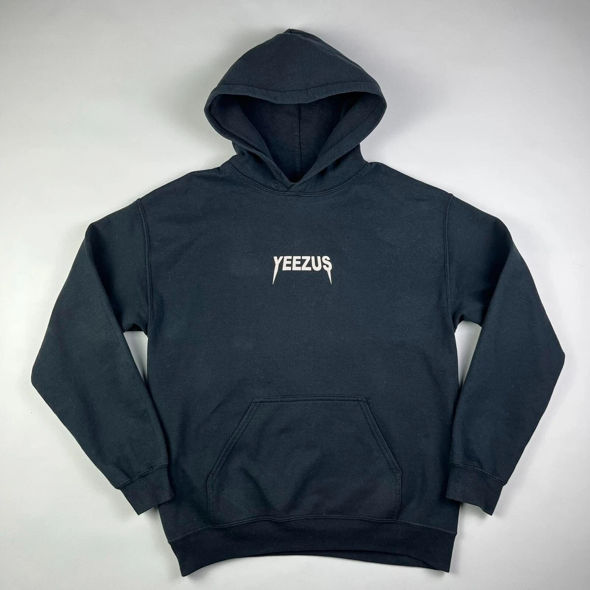 Yeezus Kenye West Vintage Hoodie Streetwear Black