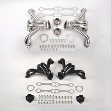 For Chevy Hugger Manifold Exhaust Headers Small Block Sbc V8 283 305 327 350