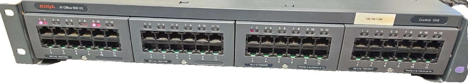 Los sistemas VoIP híbrido de conmutación telefónica Avaya