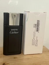 Cartier Santos De Cartier EDT Men 3.3 oz- 100 ml New  White Box. AS PICTURED