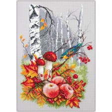 Magic Needle Zweigart Edition counted cross stitch kit "Autumn Harvest", 18x27cm