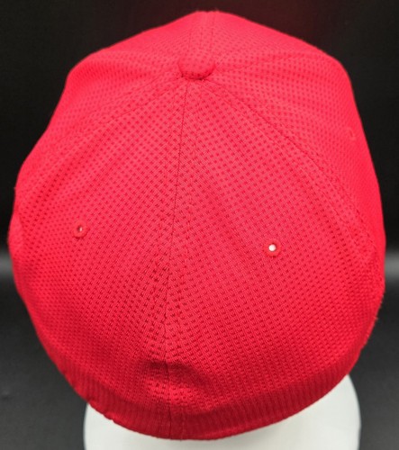 Harmony Golf Hat Cap Fitted LG/XL Under Armour Red Embroidered - Picture 5 of 16
