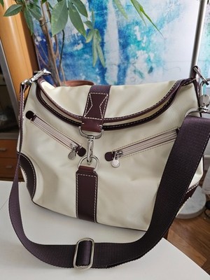 LANCEL Paris tasche damen Nylon  Leder Neu ohne Etikett