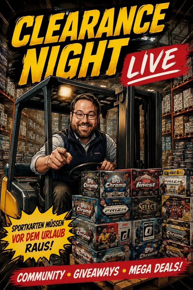⭐ Flagship | Clearance Night | Vor dem Urlaub räumen wir das Lager leer