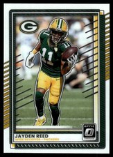 Jayden Reed 2025 Donruss Optic #41 Packers NFL READ FREE SHIPPING AutographDen