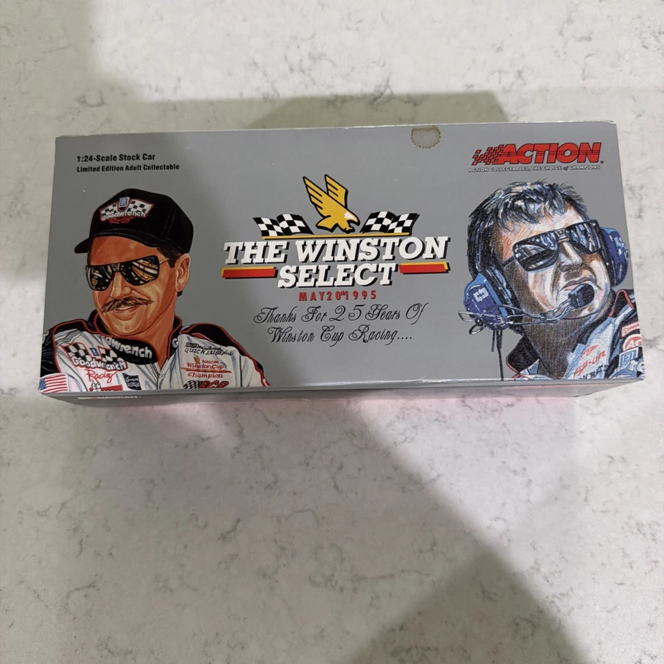 Coche diecast Dale Earnhardt The Winston Select 1995 Monte Carlo Action escala 1 24 Foto 3 de 4