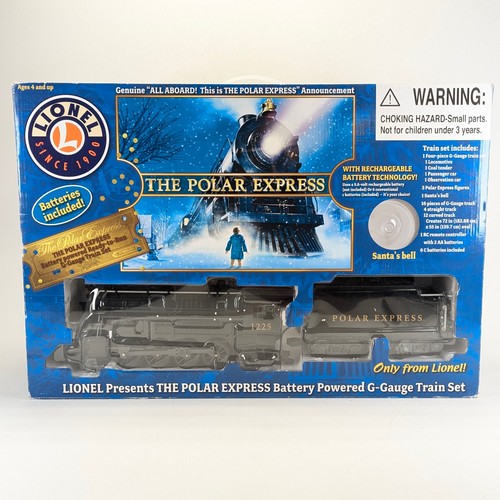 Juego de tren calibre G alimentado por batería Lionel The Polar Express 2009 7-11176 con control remoto | Zustand: Used