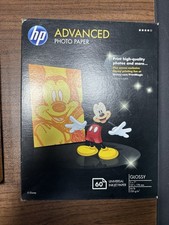 HP Advanced Photo Paper 5x7 Glossy New 60 sheets