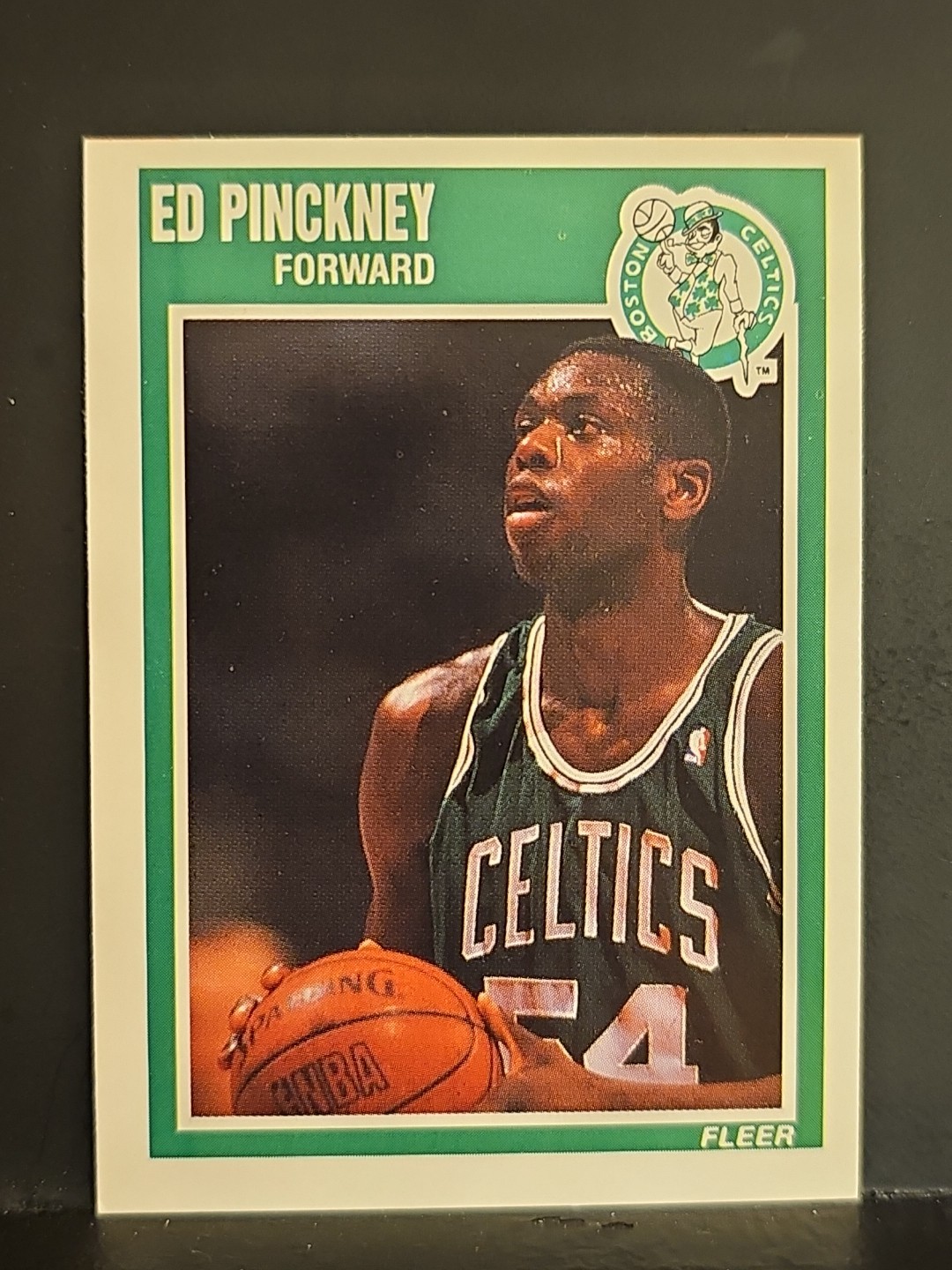 1989-90 Fleer #13 Ed Pinckney CELTICS