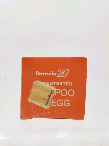 RARO shampoo concentrato per capelli vintage NOS Walgreens Formula 20 con uovo 4,75 oz - Foto 5 di 7