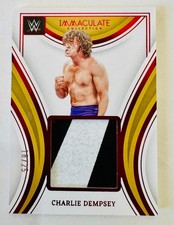 Charlie Dempsey 2023 Panini WWE Immaculate Red Patch /25