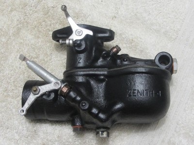 Model A Ford Zenith 1 Carburetor Rare ''Dimple Top'' Original 1930 Run Tested (B)
