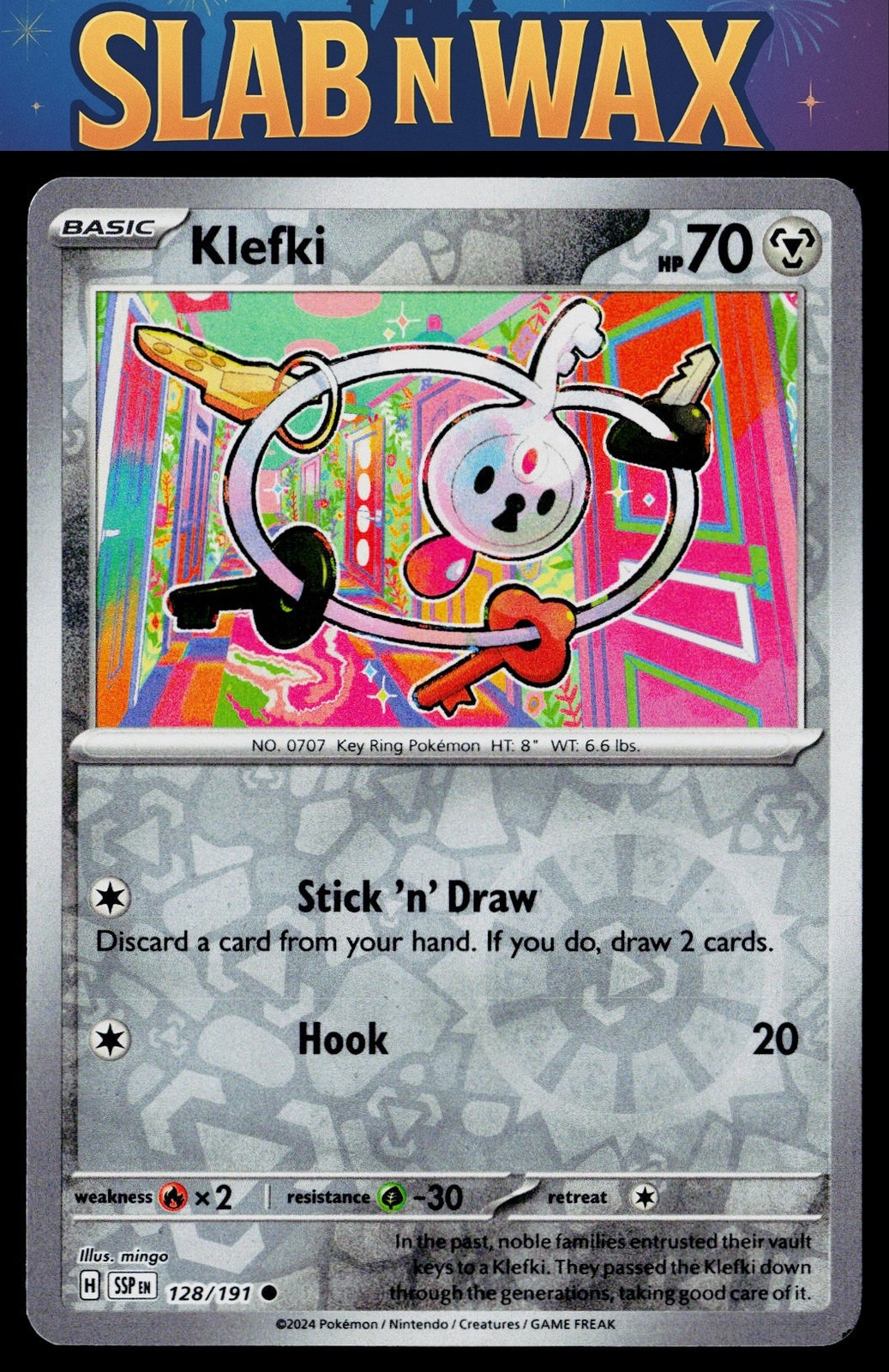 Pokemon tcg SV7a: Paradise Dragona Klefki #035/064