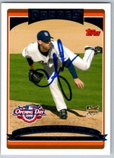 2006 Topps Opening Day #155 Craig Breslow SIGNED   San Diego Padres
