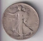 1945-S WALKING LIBERTY HALF DOLLAR 90% SILVER SAN FRANCISCO .50¢ UNITED STATES