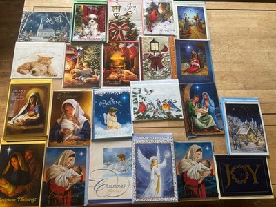 Salesian Missions Charity - Lot of 31 - Christmas Holiday Cards with Envelopes