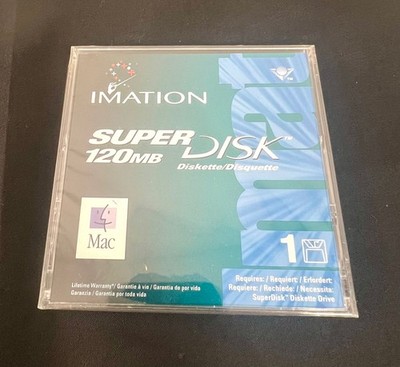 NEW IMATION  Superdisk 120MB Disk  Diskette  SEALED